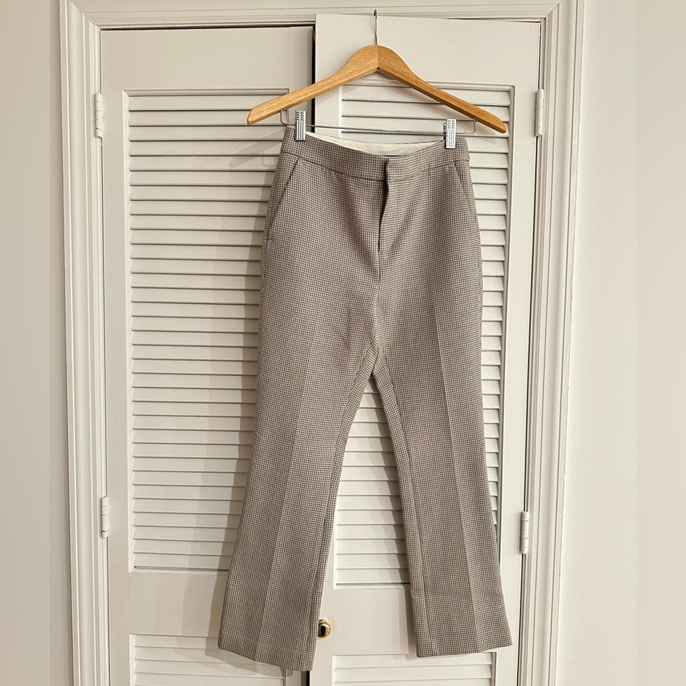 Joie Camel Plaid Pants